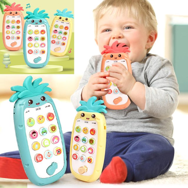Pineapple Phone Toy | Musical Phone for Babies & Toddlers