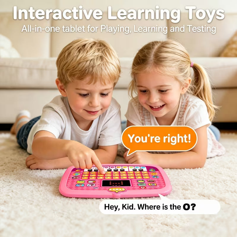 Educational ABC Learning Toy For Toddlers With LED Screen 2