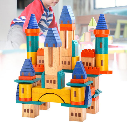 Building block castle 69 pcs