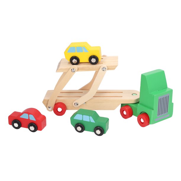 wooden car track