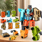 BIG SIZE Transforming Number Robot Set | Educational Number Robots That Transform into Vehicles & Giant Robots