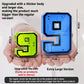 BIG SIZE Transforming Number Robot Set | Educational Number Robots That Transform into Vehicles & Giant Robots