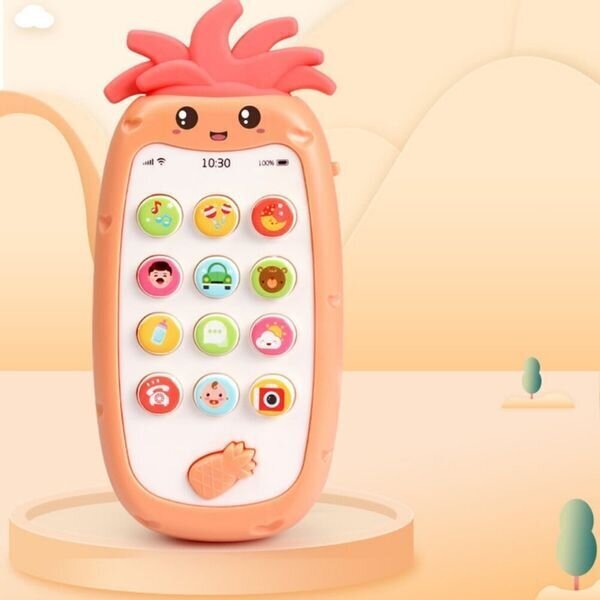Pineapple Phone Toy | Musical Phone for Babies & Toddlers