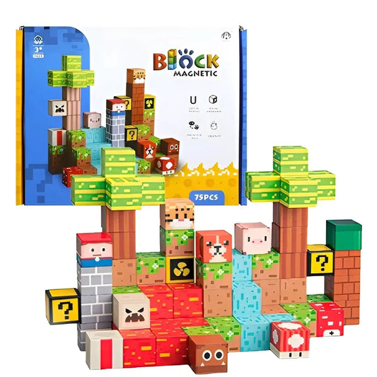 75 PCS Magnetic Building Blocks Set