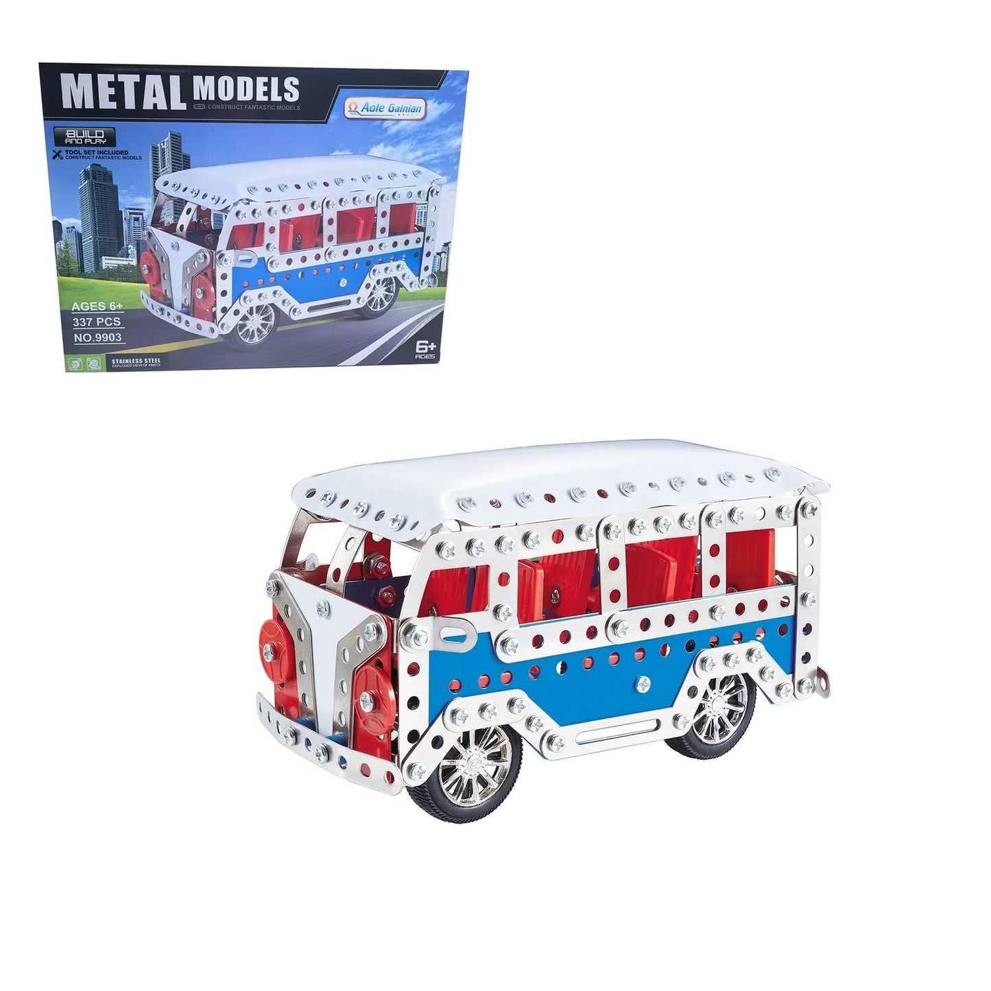 Intelligent DIY 337 Pcs Metal Bus