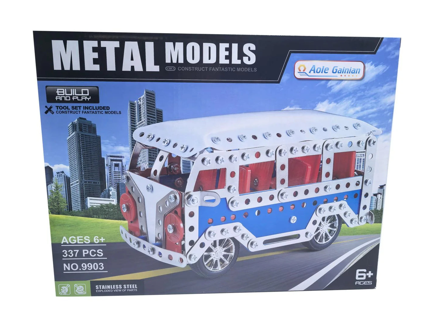 Intelligent DIY 337 Pcs Metal Bus