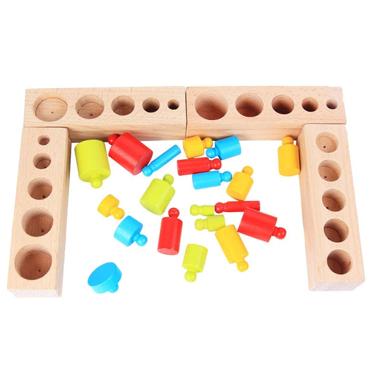 Montessori Wooden Cylinder