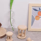 Infant and toddler log rattle set