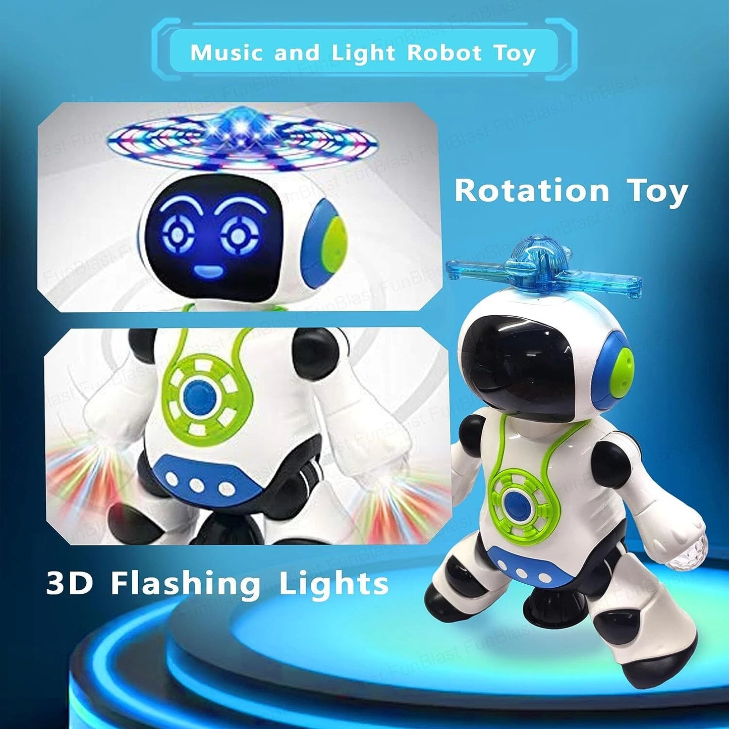 Flashing Dancing Robot Toy