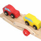 wooden car track