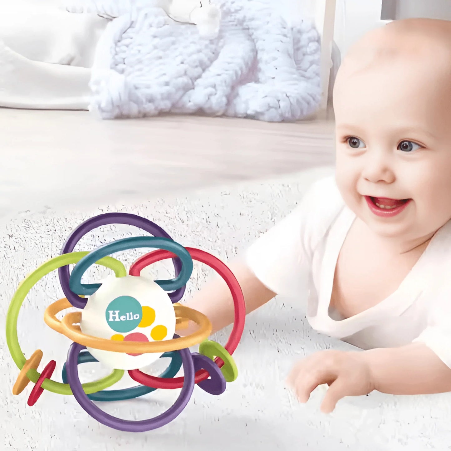 Silicone Baby Teething Ball