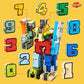 Transforming Number Robot Toy